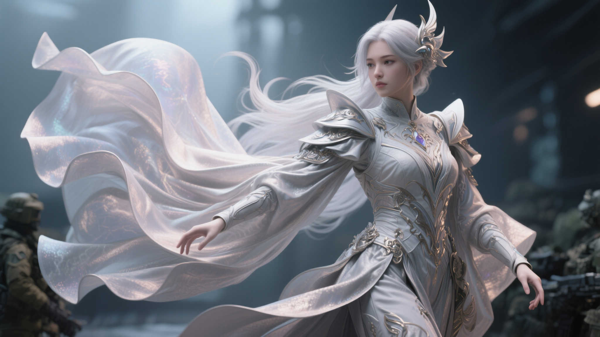 洛奇英雄传：命运抗争者——蕾丝裙皮肤绝美幕后照